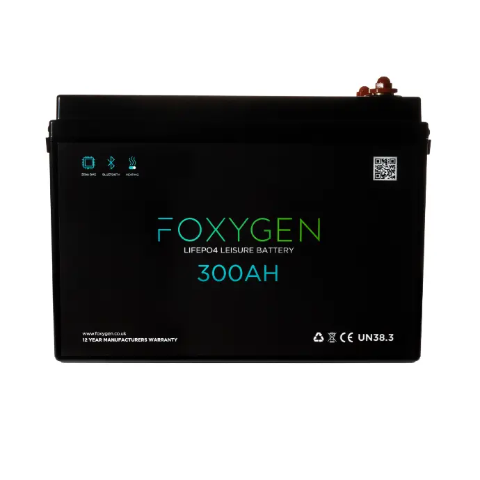 300Ah LiFePO4 Battery with Bluetooth & Heating FOX12V-300AH